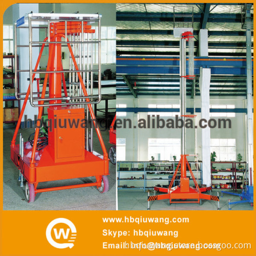 Aluminum Single Ladder Telescopic Cylindrical Working Platform